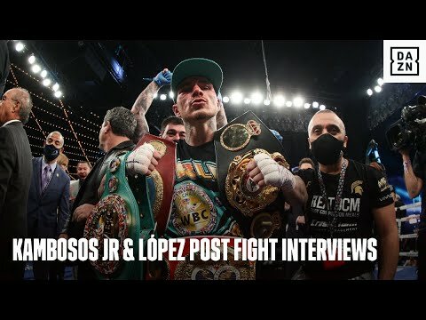 Kambosos Jr & López Post Fight Interviews