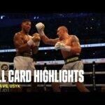 FULL CARD HIGHLIGHTS | Anthony Joshua vs. Oleksandr Usyk