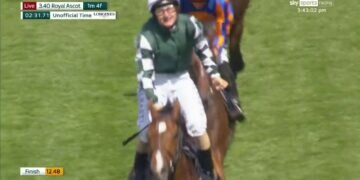 What a ride! MAGICAL LAGOON wins the Ribblesdale!