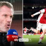 'He'll get England caps' | Carra on Smith Rowe's excellent performance in Arsenal win!